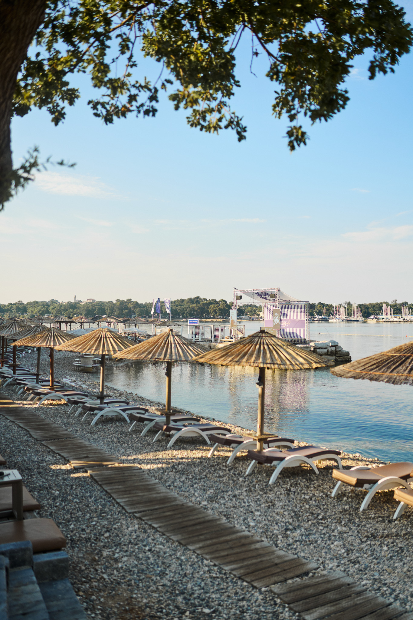 Classic Sunbeds at D'Or Beach