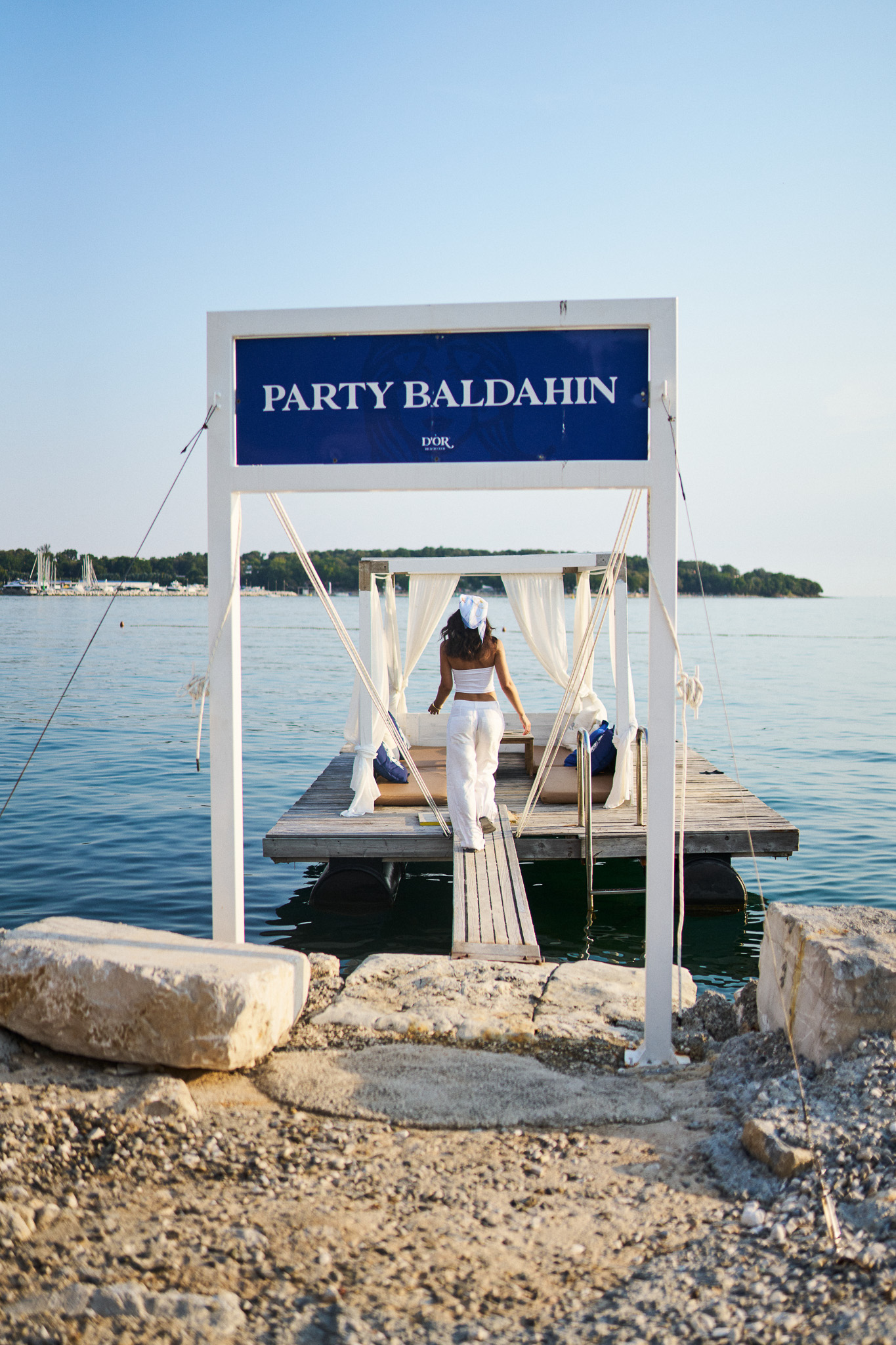 Party Baldachin at D'Or Beach